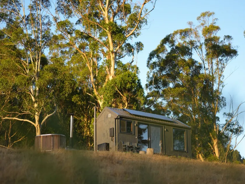 Secluded Designer Off Grid Cabin Hot Tub - Image 1