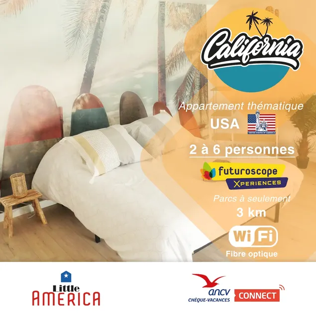 California Apartment 3/6 people - 3 km from Futuroscope - Image 1
