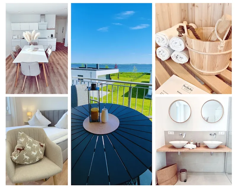 Seeliebe apartment with sauna, 76 sqm, car, lake view - Image 1