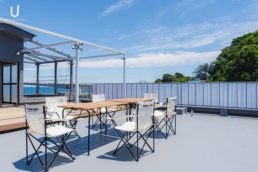 303㎡【ビーチ徒歩１分】カラオケ&露天風呂&屋上BBQ unito hotel residence - Image 1