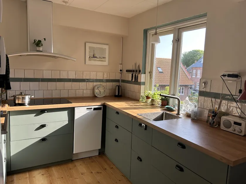 Bright and well-appointed apartment in the old town of Ribe - Image 1