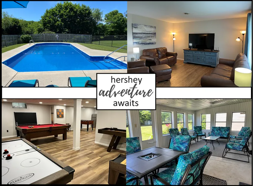 Hershey Adventure Awaits! Outdoor Pool + Game Room - Image 1