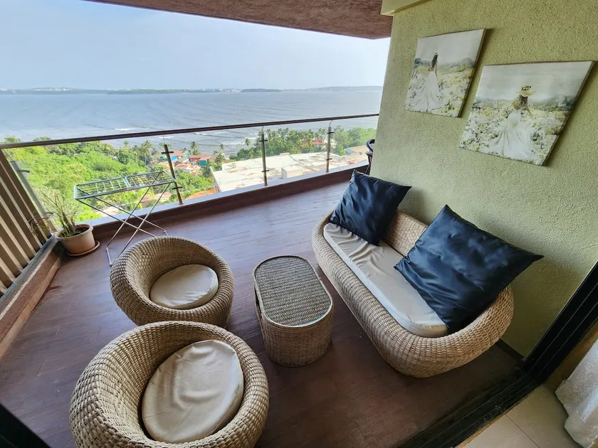 Majestic Sea View 2BHK | DonaPaula | Mirashya E202 - Image 1