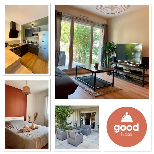 L'ovalie - Charming Air-conditioned 2-Room Apartment Private Parking - Image 1