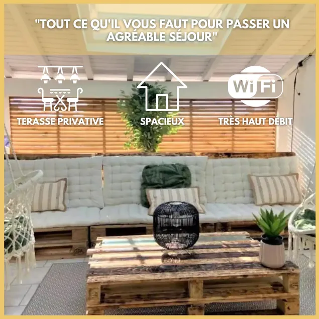 Le Paisiblement Vôtre / 11 people / A/C / terrace - Image 1