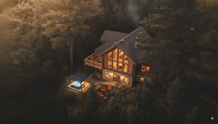 Chalet Authentik 50 | Jacuzzi, Heated Pools & Lake - Image 1