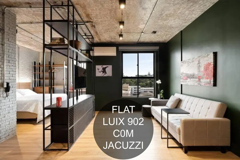 Luix Londrina Flat 902, 43m2 with Jacuzzi - Image 1