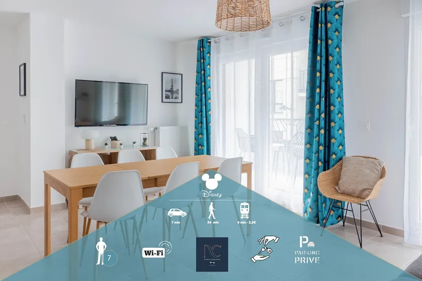 *Disneyland-Paris* 7pers, Wifi, Parking, Netflix - Image 1