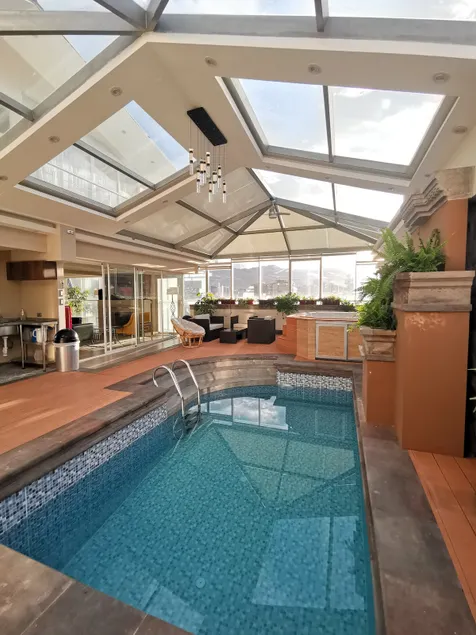 Duplex Suite with Pool, Jacuzzi, Sauna and Terrace - Image 1