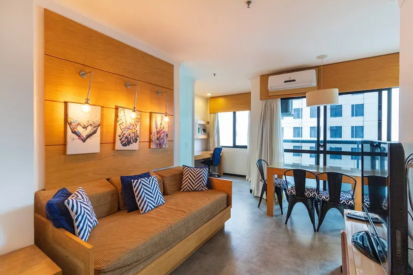 Flat with Pool + Air 350m from Congonhas Airport - Image 1
