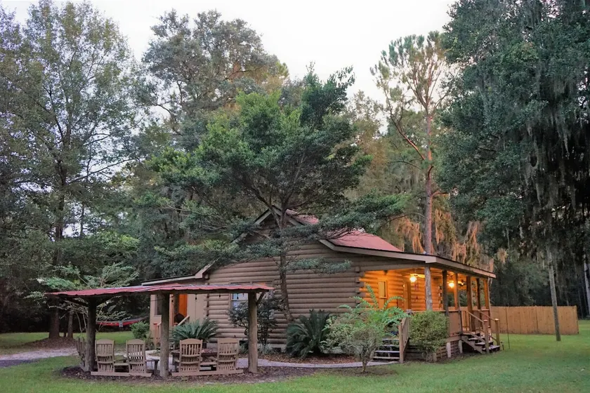 Log Cabin w/Hot Tub - Image 1