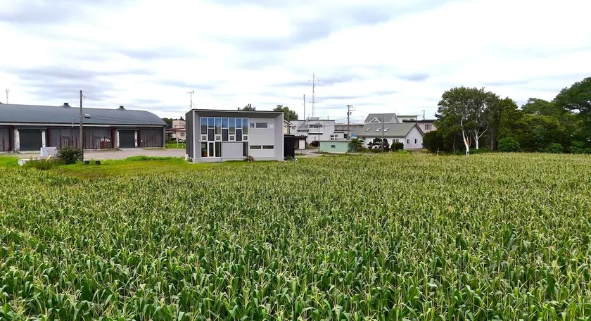 Glass House in the Fields | Endless Hokkaido View - Image 1