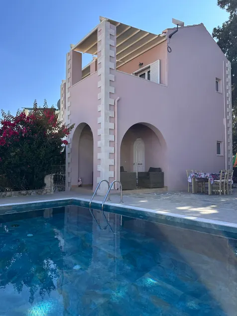 Villa Elpida (Kefalas) with seaview & private pool - Image 1