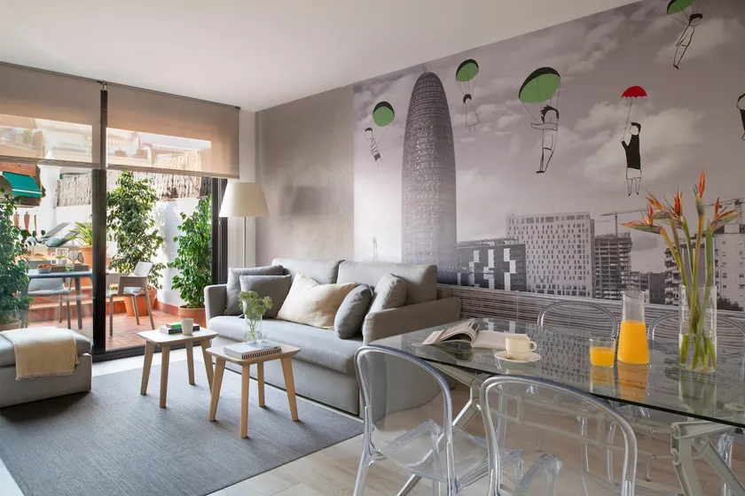 GIRASOLE APPARTAMENTO TERRAZZA, 2 CAMERE, 1 BAGNO LIFT a Eixample - Image 1