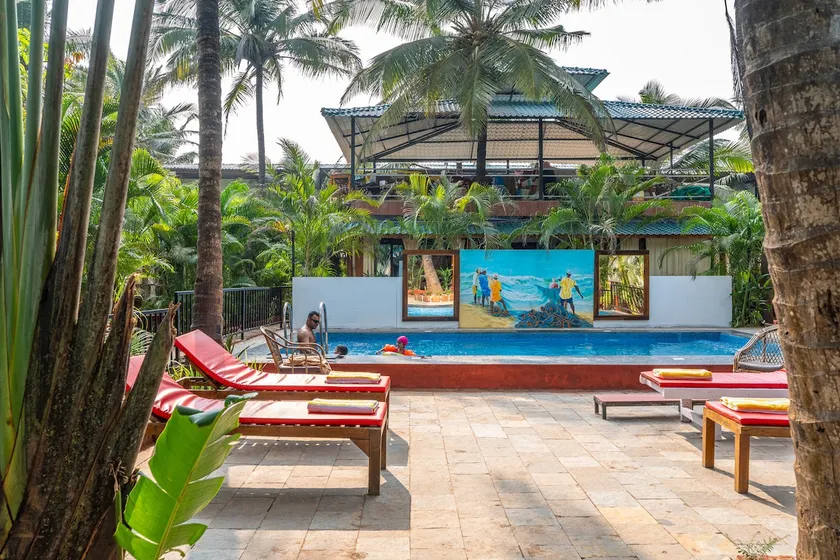 Quadruple Garden Hut Agonda Beach - Image 1