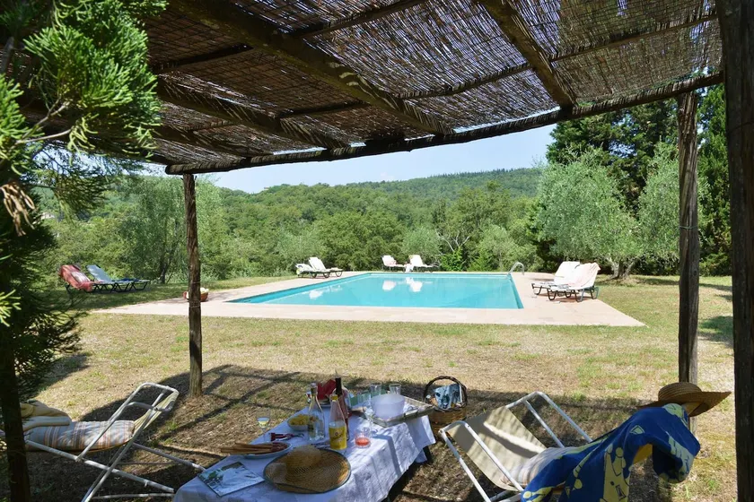 Chianti Stone Farmhouse with Private Pool & Views - Image 1
