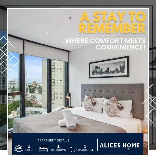 Sky Tower Urban Retreat | Stylish 1BR Level 13 - Image 1