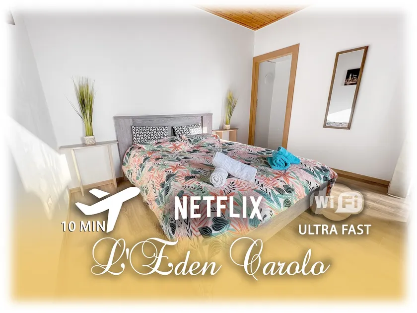 L'Eden Carolo - Netflix, Wi-Fi, 10min Aéroport, Parking gratuit - Image 1