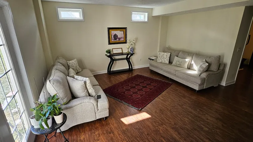 Entire basement with a private entrance near VT - Image 1