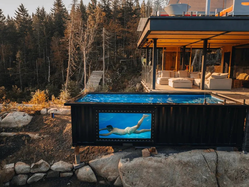 Le Yak: Thermal pool, pet-friendly, near Quebec City - Image 1