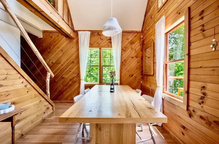 Wood-Fired HotTub+Very Secluded Minimalist+Woodsy - Image 1