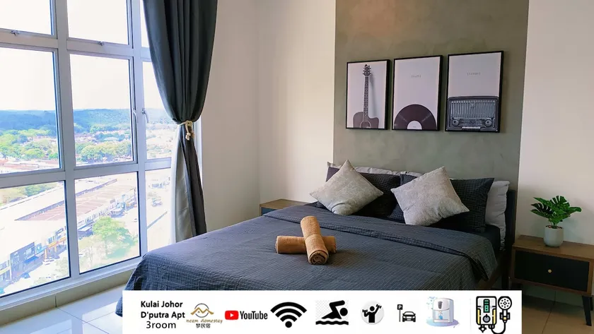 Kulai ioiMall Apt 3R9Pax SmartTv with Wi-fi - Image 1