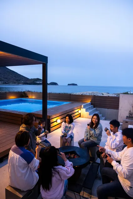Enjoy a sauna and a campfire in this entire rental house. Experience an extraordinary workation - Image 1
