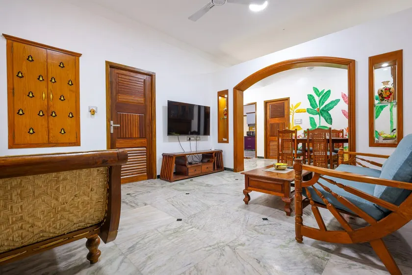 5 minutes to White Town | 2BHK house| Tranquil - Image 1
