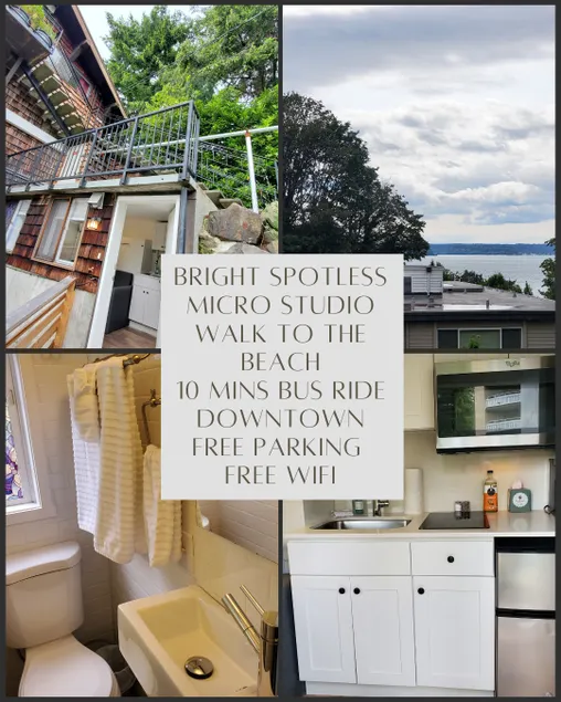 Cozy Seattle Beach Studio | Private + Spotless - Image 1