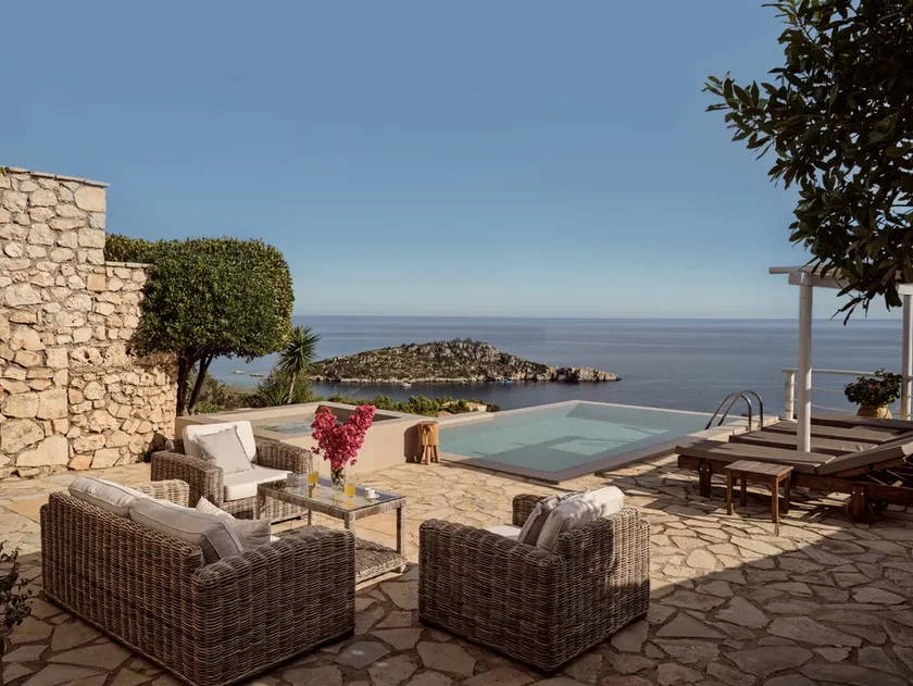 Villa Sofia with private pool & sea view - Image 1