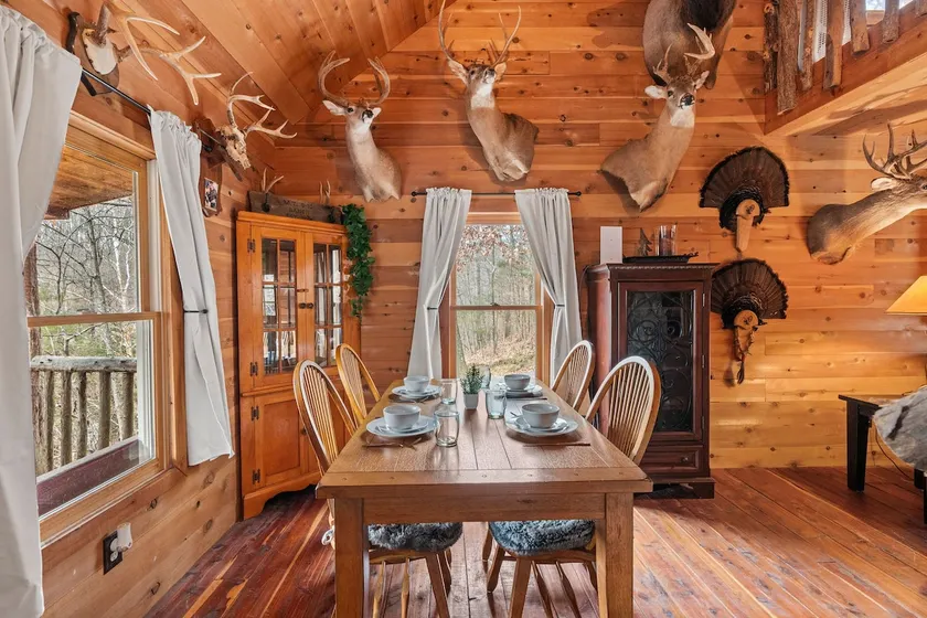 Franklin Cabin | Sleeps 6 | Arcade | Woods + Trail - Image 1