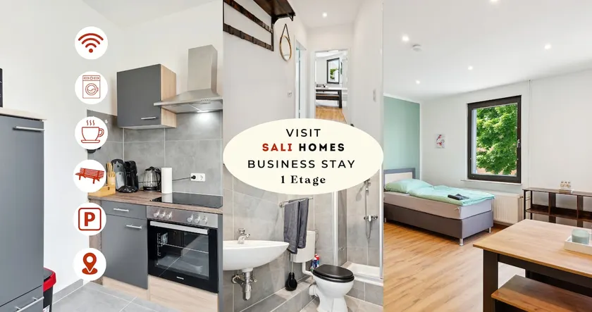 Sali Homes Business Stay fully equipped kitchen - Image 1