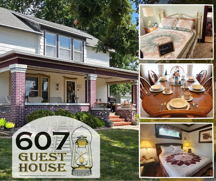 1800s Home+Train & Iowa Decor+Perks+Walk Downtown - Image 1