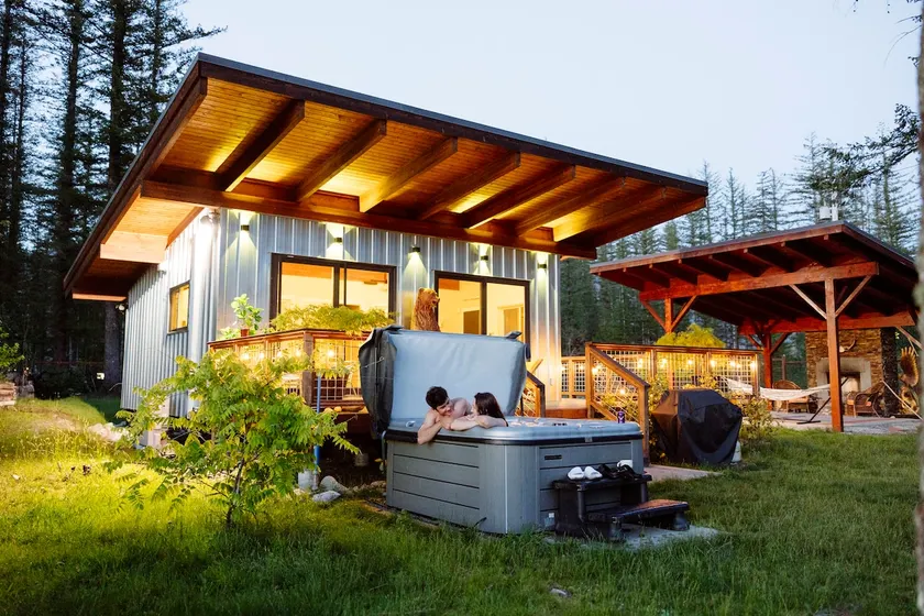 Dancing Bear Cabin | Sauna | Riverview | Secluded - Image 1