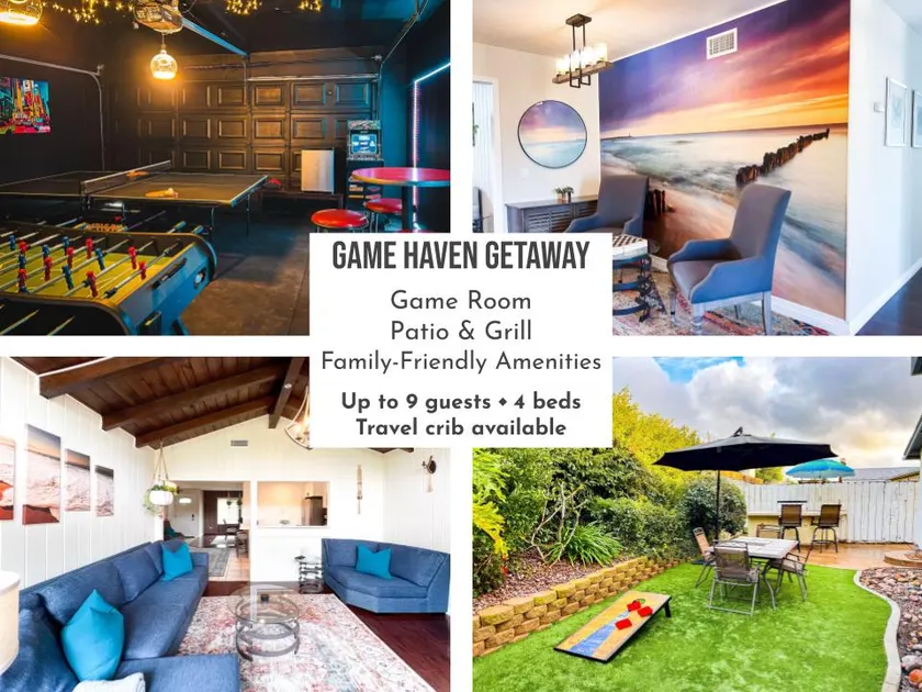 Game Room! Patio, Grill, Backyard, Family-Friendly - Image 1