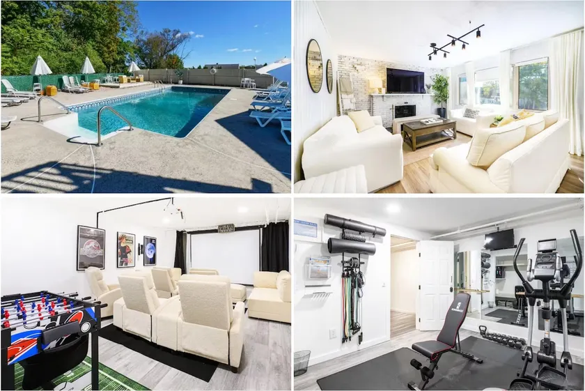 Luxury New Haven Stay • Pool, Gym & Cinema Room - Image 1