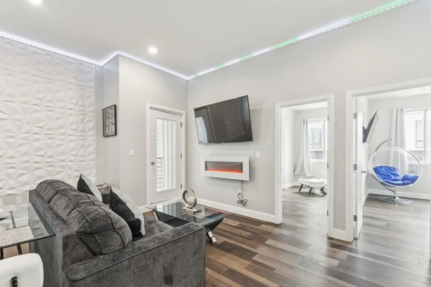 Modish Futuristic Theme 2BR/1BA Suite w/ Patio - Image 1