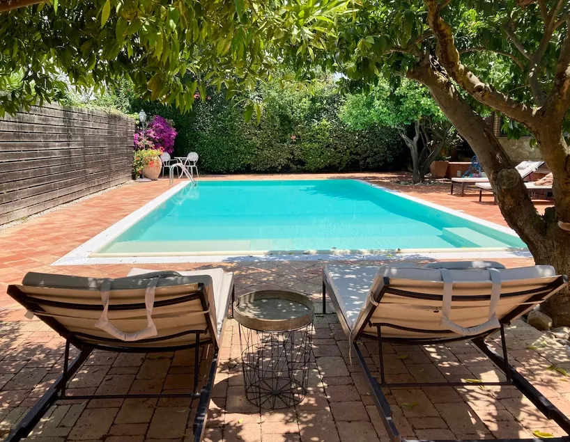 La Zagara and the orange Centro Sicilia pool - Image 1