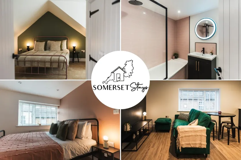 Feature Stone, Stunning Apartment, 2 x King Beds and Single, Sleeps 5 - Image 1