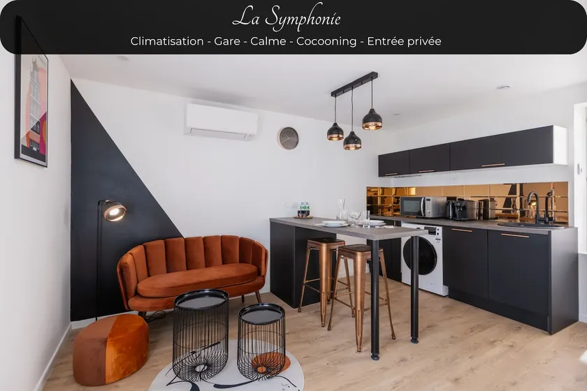 La Symphonie-Cosy-Air conditioning-Gare 4* - Image 1