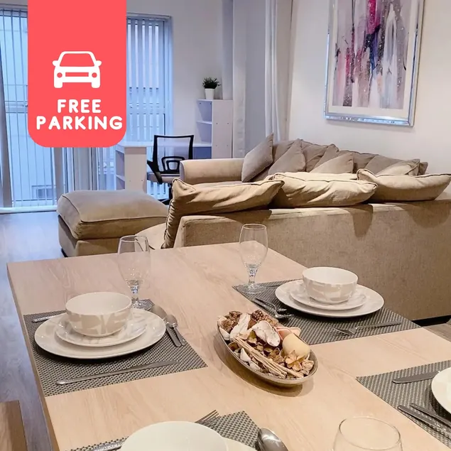 Cosy Flat - 5 mins walk -> City Centre & AO Arena - Image 1