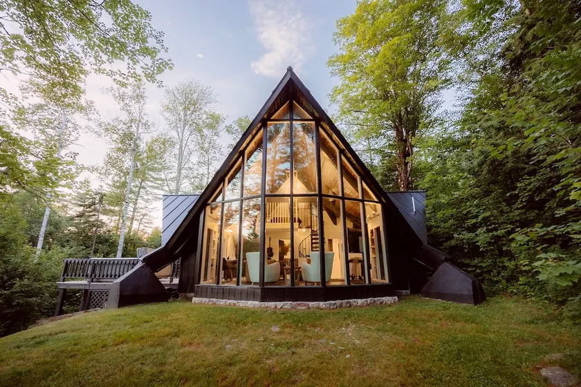 A-Frame Window Wall Okemo views w/ Hot Tub & Sauna - Image 1