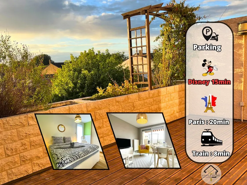La Terrasse Disney 15 min & Close to Paris + Parking - Image 1