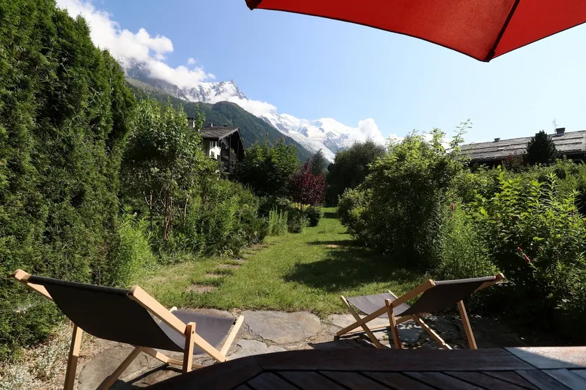 NOUVEAU CHALET LES PRAZ 7 PAX BIEN POUR JARDIN FAMILIAL + VUE MONT BLANC + SKI + PARKING - Image 1
