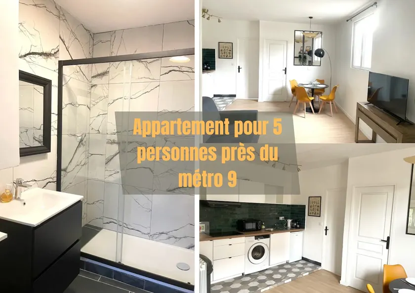 #7 Apartment for 5 people near metro L9 - Image 1