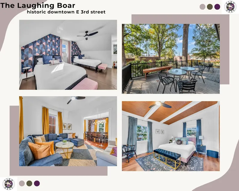 Laughing Boar | Sleeps 11 Historic Downtown - Image 1