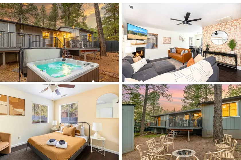 Outdoor Oasis: HotTub, Fenced, Firepit & PineTrees - Image 1