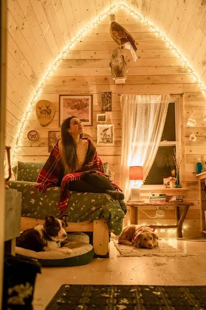 Moose & Merlin Glamping Cabin - Image 1