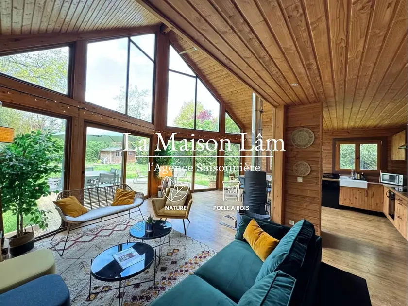 Comfy & modern wooden house, 1hr from Paris - Image 1