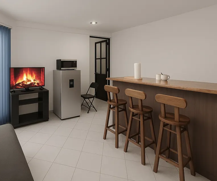 Mini Suite 14 · WiFi · Auto. Méx–Qro · 24/7 Parking - Image 1